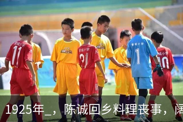 1925年 ，陈诚回乡料理丧事，阔别七年的妻子吴舜莲想要与他同房，上床后遭陈诚用力推开，妻子竟持刀刺向自己喉咙